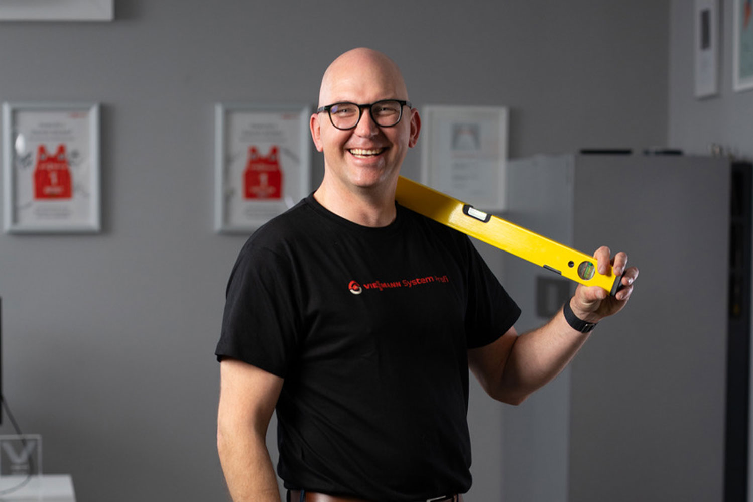 Bastian Nowak, Geschäftsführer der Ritz Heiztechnik GmbH in Augsburg